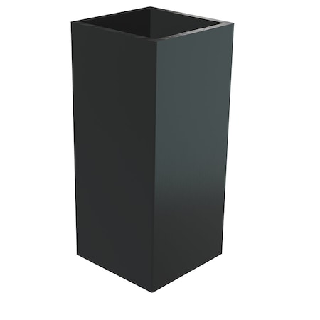 Designs Of Distinction 2" SQ. x 4.5"H Flat Black Metal Sleeve 01SLV245WR1